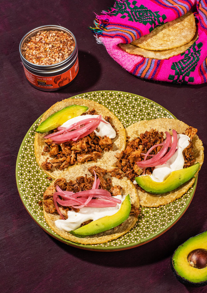 Recipe: Jackfruit Tinga Tacos