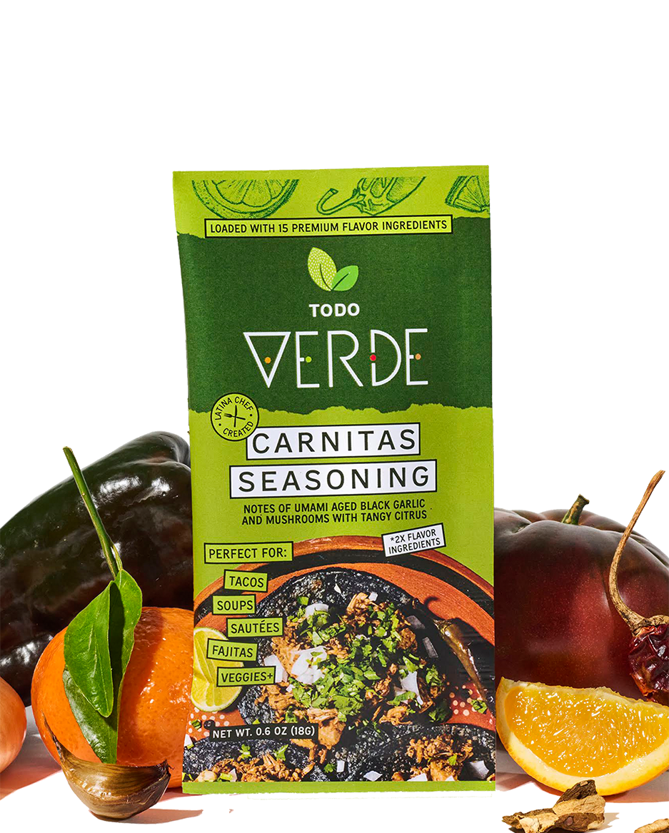 Carnitas Tacos Mexican Seasonings Todo Verde Shop