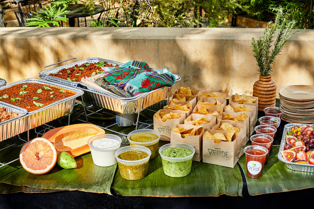Todo Verde catering plant based dishes 
