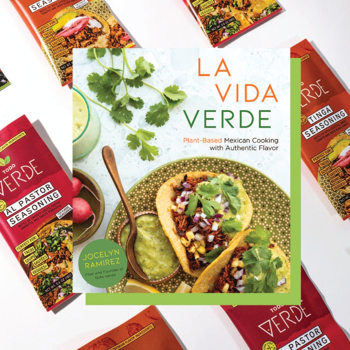 Bestseller Bundle: Mexican Seasonings + Vegan Cookbook – Todo