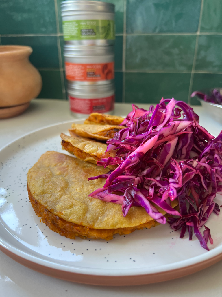 Recipe: Tacos Dorados de Papa y Kabocha