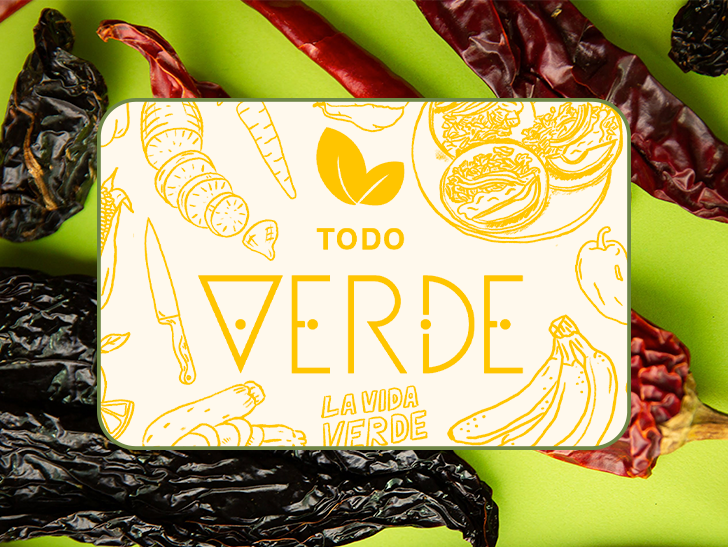 Todo Verde gift card graphic image